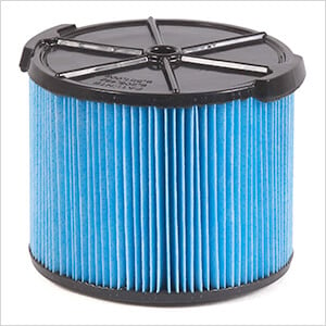 Compact Fine Dust Cartridge Filter for Wet Dry Shop Vacuum