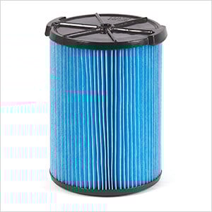 Multi-Fit Fine Dust Wet Dry Cartridge Filter for 5-16 Gallon Vacuums