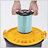 Multi-Fit HEPA Media Wet Dry Cartridge Filter for 5-16 Gallon Vacuums