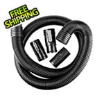 Workshop Vacs 2-1/2" Vacuum 7' Dual-Flex Locking Hose