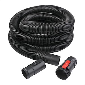 2-1/2-in x 13-ft Long Locking Wet Dry Vacuum Hose