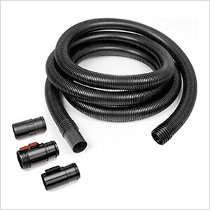 2-1/2-in x 20-ft Extra Long Locking Wet Dry Vacuum Hose