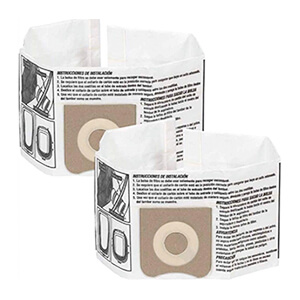 Dust Collection Bag for 3 to 4.5 Gallon Vacs (2-Pack)