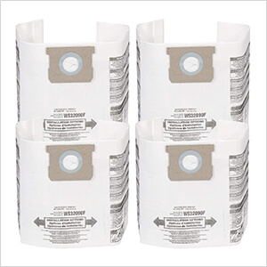 Dust Collection Bag for 5 to 9 Gallon Vacs (4-Pack)