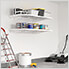 2' x 4' White Wall Mounted Shelf (2-Pack)