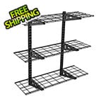 Fleximounts 3-Tier 1' x 3' Adjustable Wall Shelves