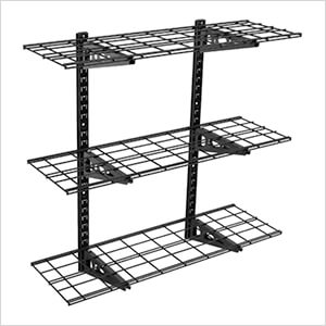 3-Tier 1' x 3' Adjustable Wall Shelves