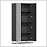 2-Piece Tall Garage Cabinet Kit and 2-Shelf Bundle in Stardust Silver Metallic