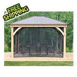 Yardistry 11 x 13 Meridian Gazebo Mesh Netting