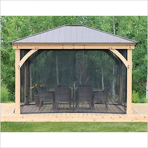 11 x 13 Meridian Gazebo Mesh Netting