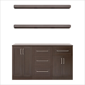 Espresso 6-Piece Cabinet Set