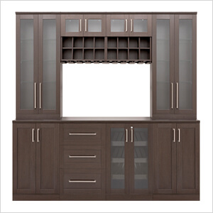 Espresso 9-Piece Cabinet Set