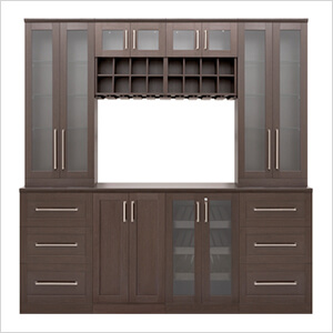 Espresso 9-Piece Cabinet Set