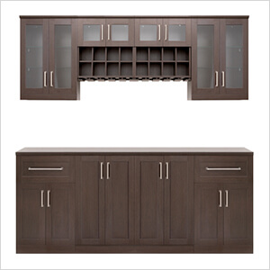 Espresso 9-Piece Cabinet Set