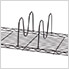 Dark Bronze 5-Tier Rolling Pantry Rack