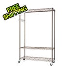 Trinity Rolling Garment Rack in Bronze Anthracite