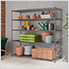 PRO Black 5-Tier Steel Wire Garage Storage Shelving Unit