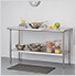 PRO EcoStorage NSF 60" Stainless Steel Table