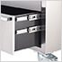 43 in. 11-Drawer Stainless Steel Rolling Tool Chest Combo