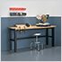 72 x 24 in. Height Adjustable Workbench