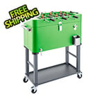 Trinity 80 Quart Foosball Cooler with Detachable Tub and Cover