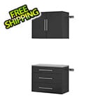 Prepac HangUps 30" Storage Cabinet Set A - 2pc