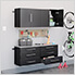 HangUps 60" Storage Cabinet Set F - 4pc