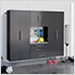 HangUps 90" Storage Cabinet Set G - 4pc