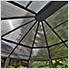 12 ft. x 12 ft. Florence Solarium with Polycarbonate Roof (Slate Gray)