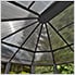 12 ft. x 18 ft. Florence Solarium with Polycarbonate Roof (Slate Gray)