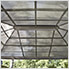 10 ft. x 10 ft. Venus Gazebo with Polycarbonate Roof (Slate Gray)