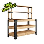 Fleximounts Customizable Work Bench and Shelving Frame (Lumber Not Included)