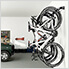 Wall Mounted Bike Rack (3 Bikes)