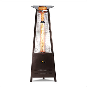 Inferno 42K BTU Flame Tower Heater (Hammered Bronze)