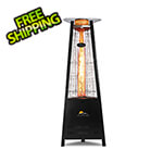 Paragon Outdoor Boost 42,000 BTU Flame Tower Heater (Hammered Black)