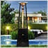 Vesta 42K BTU Flame Tower Heater (Hammered Black)