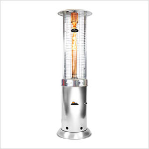 Vulcan 32K BTU Flame Tower Heater (Stainless Steel)