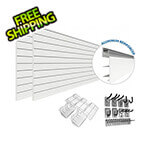 Proslat PROCORE PVC Slatwall Ultimate Bundle