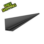 Proslat 2 x 96" PVC Slatwall L Trim (Charcoal)