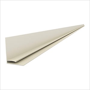 3 x 96" PVC Slatwall L Trim (Sandstone)