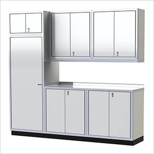 Pro II 8-Foot / 8-Inch White Garage Cabinet System