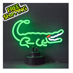 Neonetics Alligator Neon Sculpture