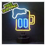 Neonetics Beer Mug Neon Sculpture