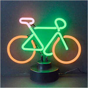 Bicycle Neon Sculpture