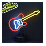 Neonetics Electric Guitar Neon Sculpture