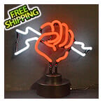 Neonetics Fist With Lightning Neon Sculpture