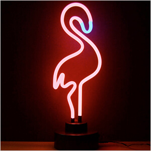 Flamingo Neon Sculpture