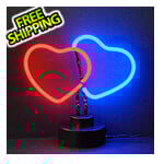 Neonetics Double Hearts Neon Sculpture