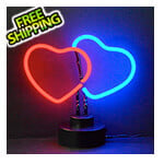 Neonetics Double Hearts Neon Sculpture