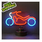 Neonetics Motorcycle Neon Sculpture